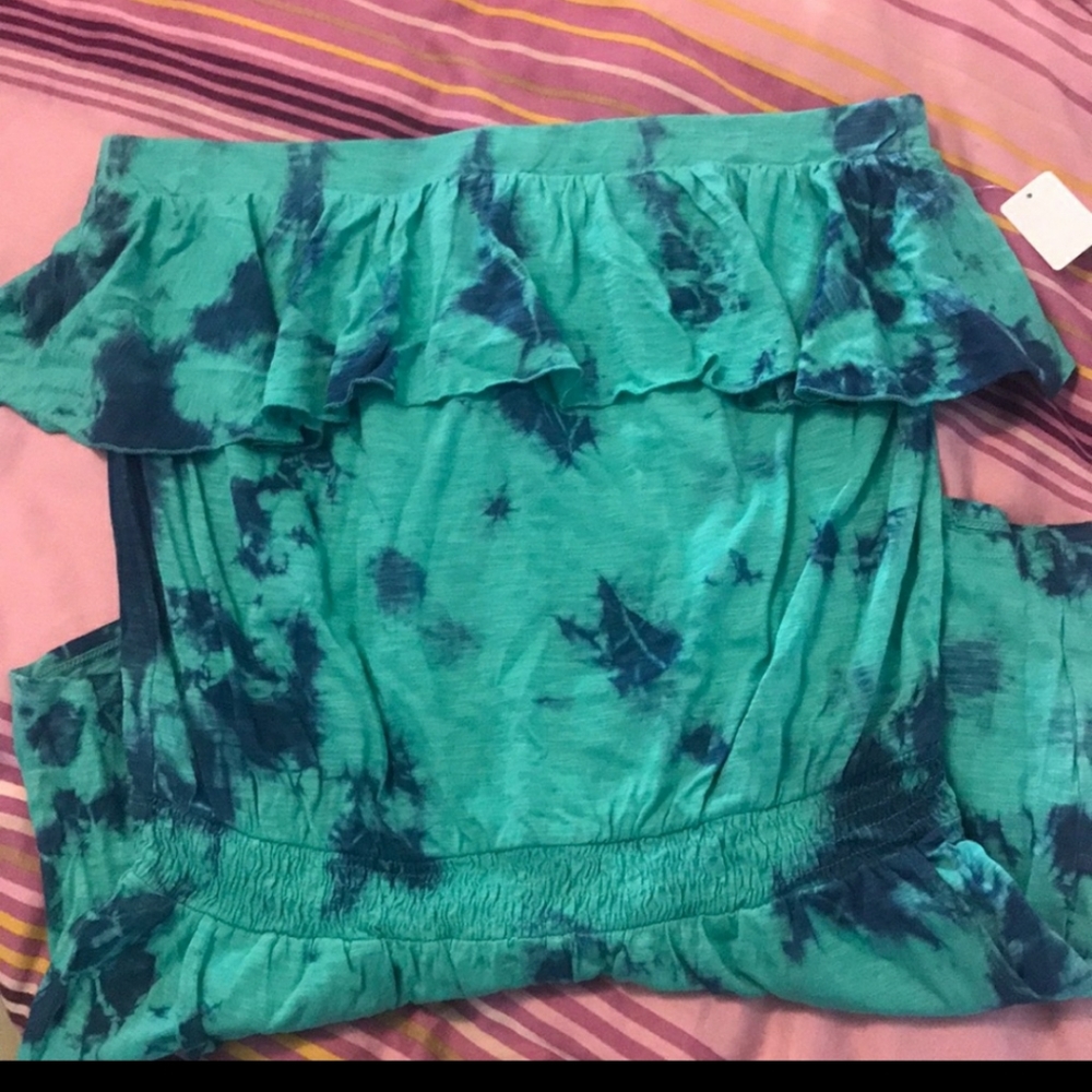 tie dye romper chip and pepper super cute